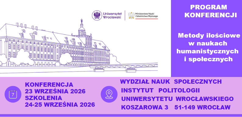 Konferencja Metod Ilościowych, Wrocław, Wrzesień 2026